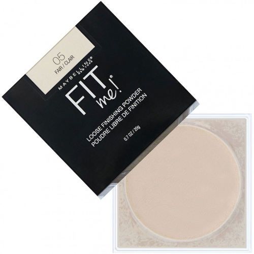 Maybelline, Fit Me, рассыпчатая финишная пудра, оттенок 05 «Светлый», 20 г #1