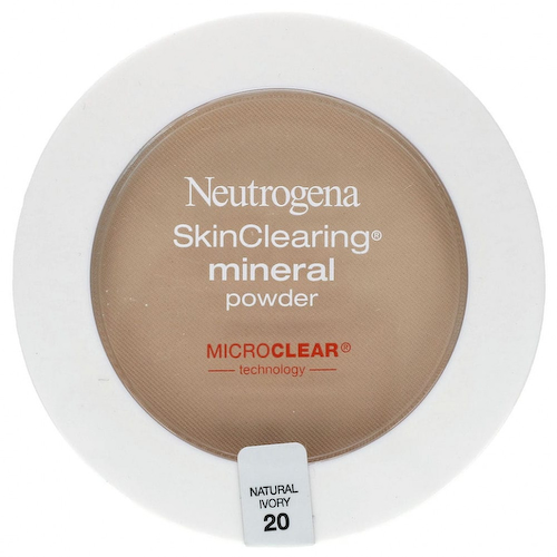 Neutrogena, Минеральная пудра для очищения кожи, натуральная слоновая кость 20, 11 г (0,38 унции) #1