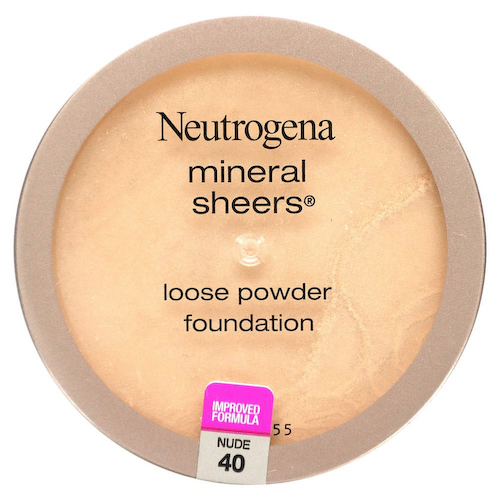 Neutrogena, Минеральная тональная пудра Sheers, оттенок Nude 40, 5,5 г (0,19 унции) #1