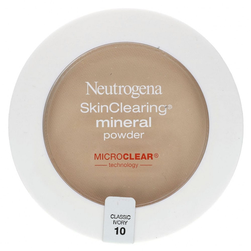 Neutrogena, Очищающая минеральная пудра, классическая слоновая кость 10, 11 г (0,38 унции) #1