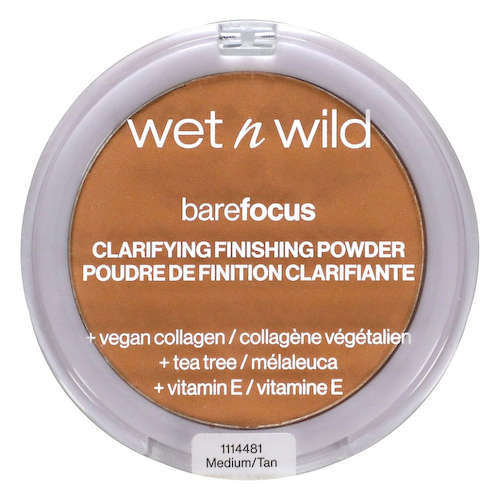 wet n wild, Barefocus, осветляющая финишная пудра, средний / коричневый, 7,8 г (0,27 унции) #1