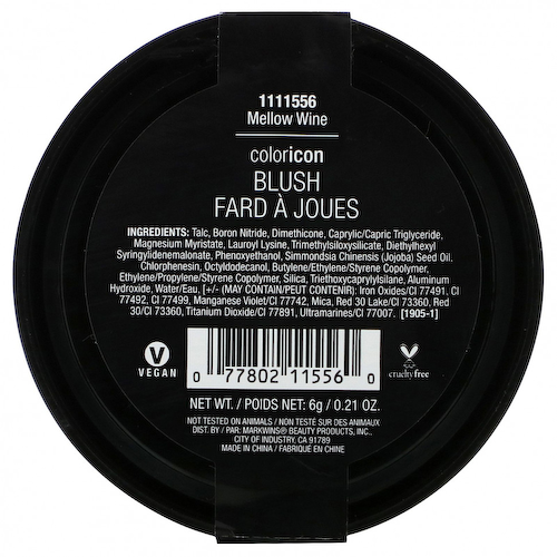 Wet n Wild, Color Icon Blush, Мягкое вино, 0,21 унции (6 г) #1