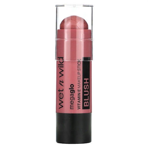 wet n wild, Megaglo, румяна-стик для макияжа с витамином Е, пыльно-розовый, 6 г (0,21 унции) #1