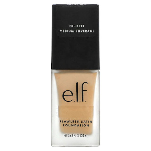 E.L.F., Flawless Satin Foundation, без масла, натуральная, 20 мл (0,68 жидк. Унции) #1