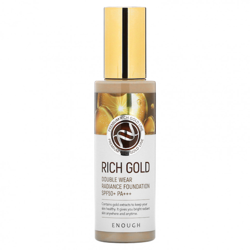 Enough, Rich Gold, тональная основа для двойного сияния кожи, SPF50 + PA +++, # 21, 100 г (3,53 унции) #1