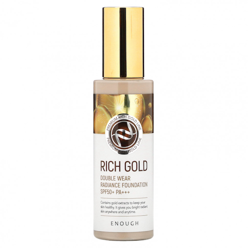 Enough, Rich Gold, тональная основа Double Wear Radiance SPF50 + PA +++, № 13, 100 г (3,53 унции) #1
