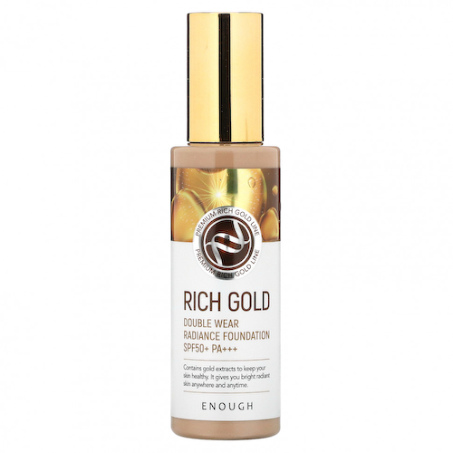 Enough, Rich Gold, тональная основа для двойного сияния кожи, SPF50 + PA +++, # 23, 100 г (3,53 унции) #1
