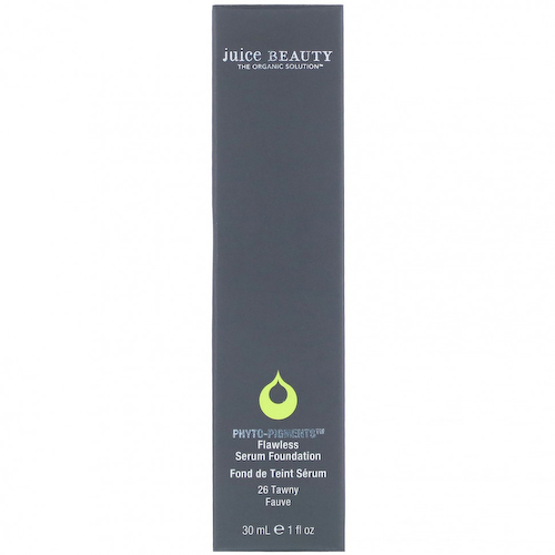 Juice Beauty, Phyto-Pigments, Flawless Serum Foundation, 26 Tawny, 1 fl oz (30 ml) #1