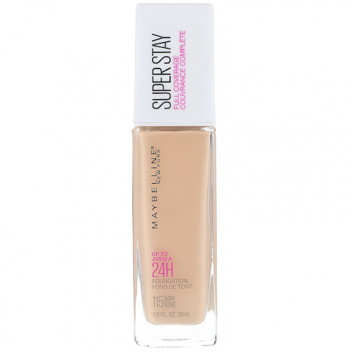 Maybelline, Super Stay, основа для максимальной плотности, оттенок 115 Ivory, 30 мл #1