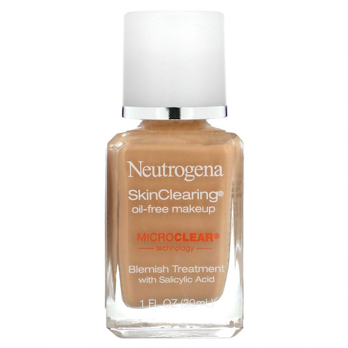Neutrogena, Очищение кожи, безмасляный макияж, мягкий бежевый 50, 30 мл (1 жидк. Унция) #1