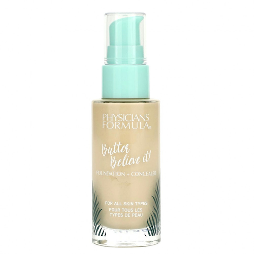 Physicians Formula, Butter Believe It, тональная основа + консилер, Fair, 1 fl. унция $ 12.99 (1 жидк. унция) #1