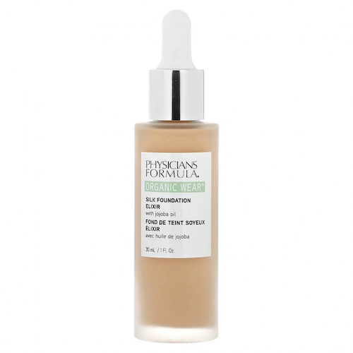 Physicians Formula, Organic Wear, эликсир для шелковой основы с маслом жожоба, от легкого до среднего, 30 мл (1 жидк. Унция) #1