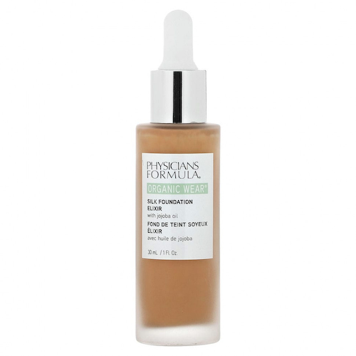 Physicians Formula, Organic Wear, эликсир для шелковой основы с маслом жожоба, от среднего до загара, 30 мл (1 жидк. Унция) #1