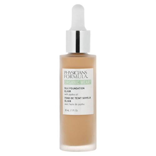 Physicians Formula, Organic Wear, эликсир для шелковой основы с маслом жожоба, средний, 30 мл (1 жидк. Унция) #1
