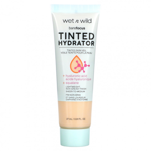 wet n wild, Barefocus, увлажняющий тональный крем, светлый, 27 мл (0,91 жидк. Унции) #1