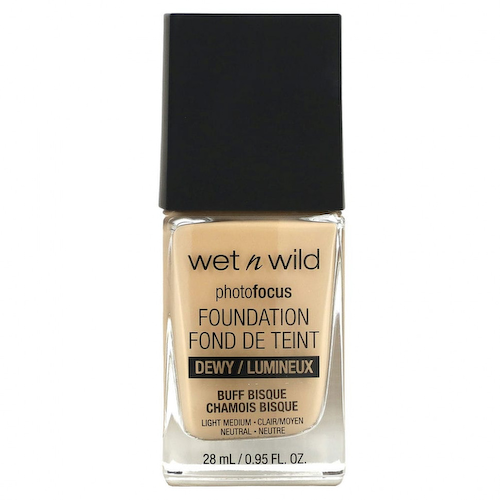 wet n wild, PhotoFocus Foundation, бисквит, 28 мл (0,95 жидк. Унции) #1