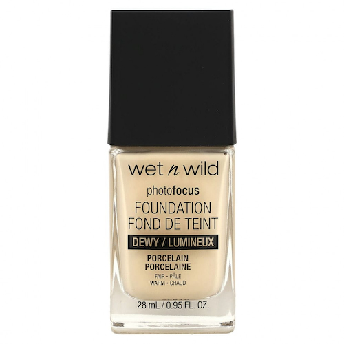 wet n wild, PhotoFocus Foundation, фарфор, 28 мл (0,95 жидк. Унции) #1