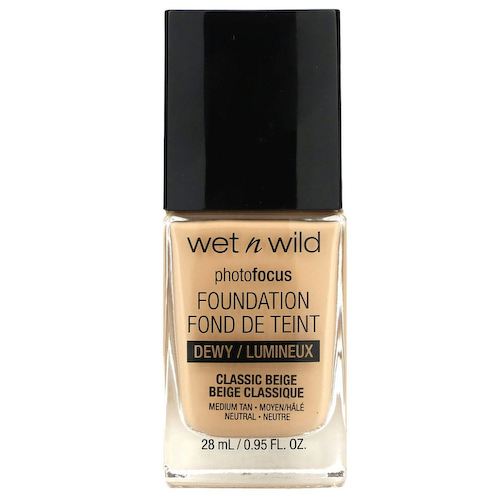 wet n wild, Тональная основа PhotoFocus, классический бежевый, 28 мл (0,95 жидк. Унции) #1
