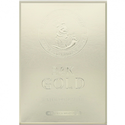 Elizavecca, Milky Piggy, 24k Gold Water Dual Snail, упаковка тканевых масок с золотом и секретом улитки, 10 шт., по 25 г (0,88 унции) #1