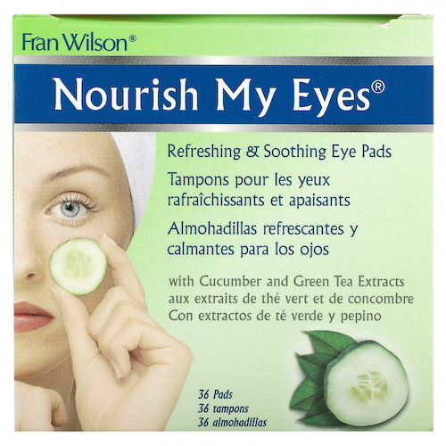 Fran Wilson, Nourish My Eyes, Освежающие и успокаивающие подушечки для глаз, 36 подушечек #1
