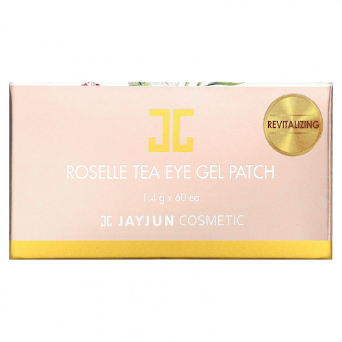 Jayjun Cosmetic, Гель-патч для кожи вокруг глаз Roselle Tea, восстанавливающий, 60 патчей по 1,4 г (0,04 унции) #1