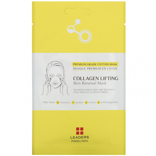 Leaders, Collagen Lifting, косметическая маска для обновления кожи, 1 шт., 25 мл (0,84 жидк. унции) #1