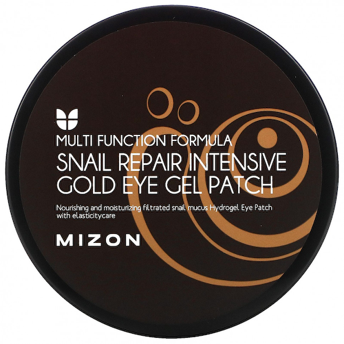 Mizon, Гелевые патчи для глаз Snail Repair Intensive Gold, 60 патчей #1