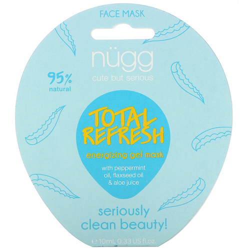 Nugg, Total Refresh Energizing Gel Mask, 0.33 fl oz (10 ml) #1