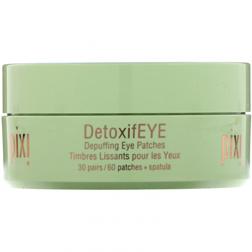 Pixi Beauty, Skintreats, DetoxifEye, патчи для глаз против отечности, 30 пар + лопатка #1