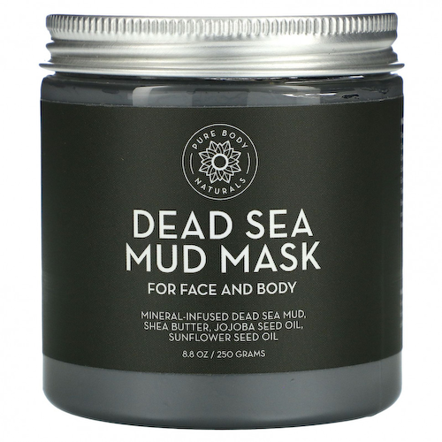 Pure Body Naturals, Маска из грязи Мертвого моря, 250 г (8,8 унции) #1