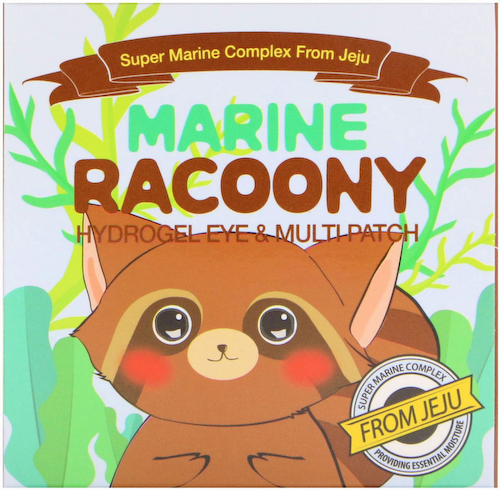 Secret Key, Marine Racoony, гидрогелевые патчи для глаз и других зон, 60 патчей #1