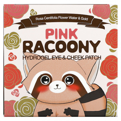 Secret Key, Pink Racoony, гидрогелевые патчи для кожи вокруг глаз и лица, 60 патчей, 90 г (3,17 унции) #1