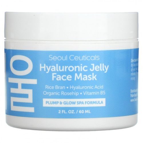 SeoulCeuticals, Маска для лица с гиалуроновым желе, 60 мл (2 жидк. Унции) #1