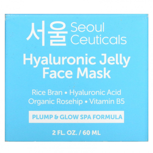 SeoulCeuticals, Маска для лица с гиалуроновым желе, 60 мл (2 жидк. Унции) #1