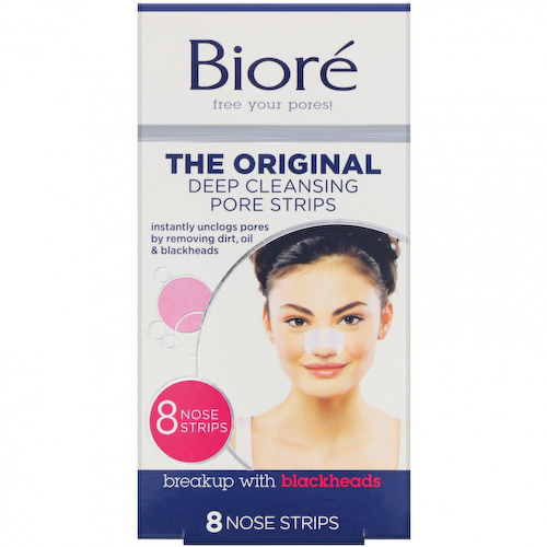 Biore, Полоски для глубокого очищения пор, 8 полосок для носа #1