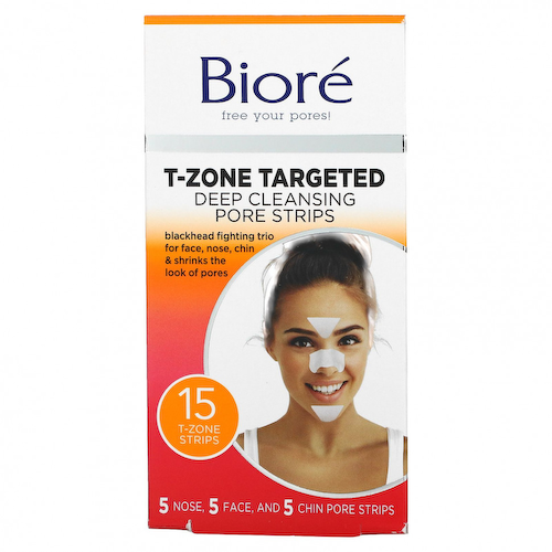Biore, Тканевые полоски для глубокого очищения пор, 15 полосок #1