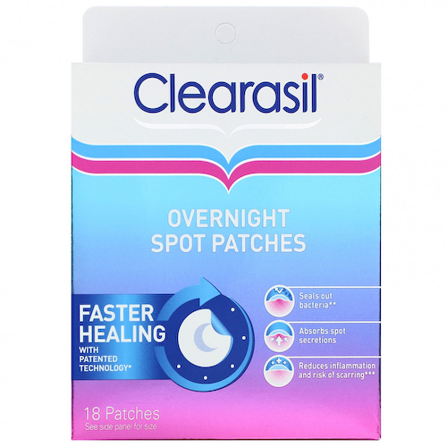 Clearasil, Ночные точечные патчи, 18 патчей #1