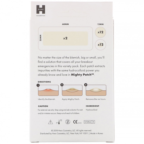 Hero Cosmetics, Mighty Patch, патчи разных видов, 26 шт. #1