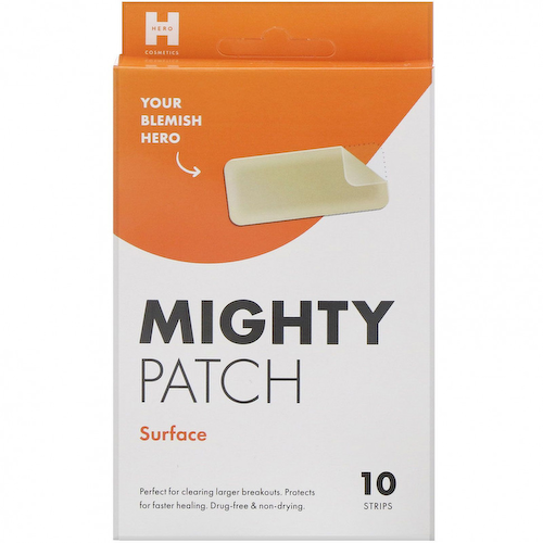 Hero Cosmetics, Mighty Patch, прямоугольные, 10 пластырей #1