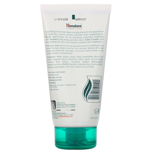 Himalaya, очищающая косметическая маска с нимом, 150 мл (5,07 жидк. унции) #1
