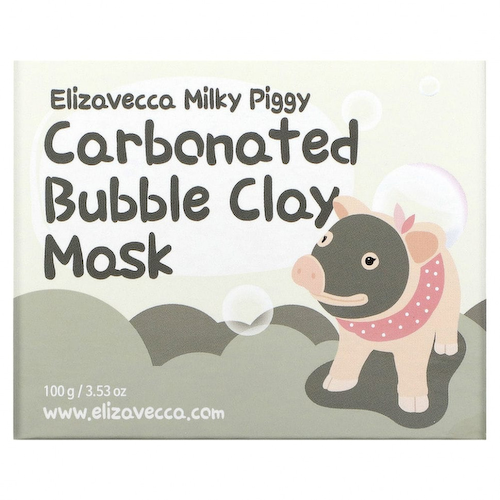 Elizavecca, Milky Piggy карбонизированная глиняно-пузырьковая маска, 100 г #1