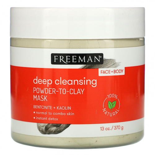 Freeman Beauty, Deep Cleansing Powder-To-Clay, маска для глубокого очищения, 370 г (13 унций) #1