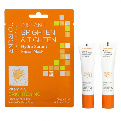 Andalou Naturals, Осветление от дня к ночи, набор из 3 предметов #1