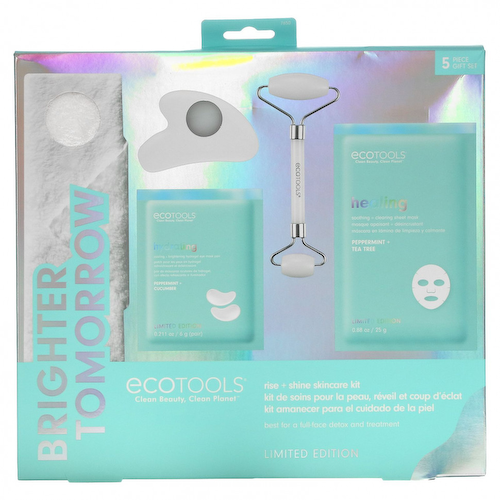 EcoTools, Brighter Tomorrow, набор для ухода за кожей Rise and Shine, подарочный набор из 5 предметов #1
