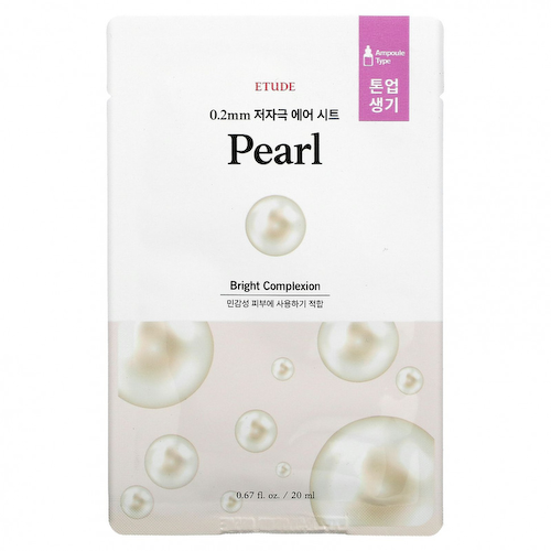 Etude, Pearl Beauty Mask, 1 маска, 20 мл (0,67 жидк. Унции) #1