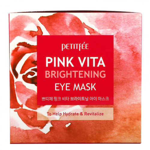 Petitfee, Осветляющая маска для глаз Pink Vita, 60 шт. (70 г) #1