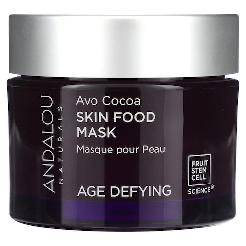 Andalou Naturals, Skin Food, маска с авокадо и какао против старения, 50 г (1,7 унции) #1