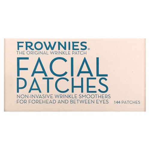 Frownies, Пластыри для лица, для кожи на лбу и между глазами, 144 пластыря #1