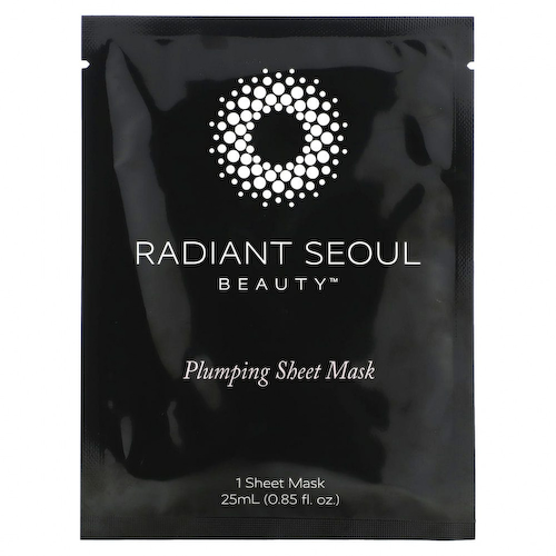 Radiant Seoul, тканевая маска для объема и гладкости кожи, 1 шт., 25 мл (0,85 унции) #1