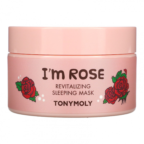 Tony Moly, I'm Rose, Восстанавливающая маска для сна, 3,52 унции (100 г) #1